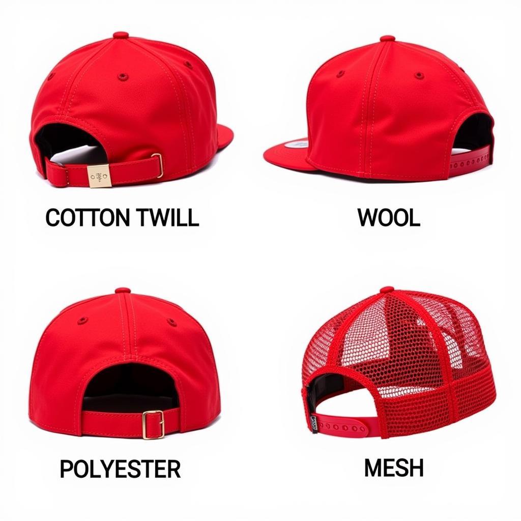 Red SF Hat Materials and Fit