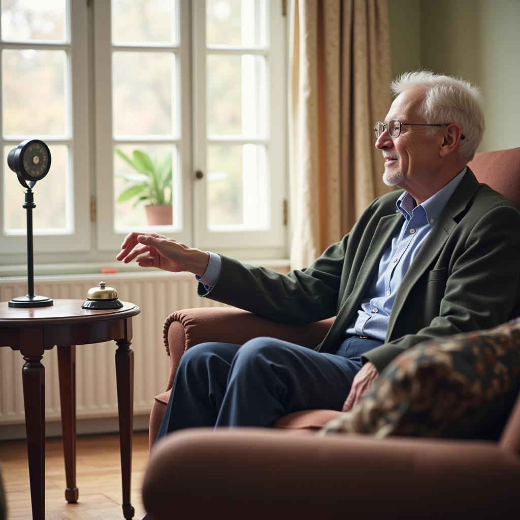 Ring for Assistance Bell for Elderly Care