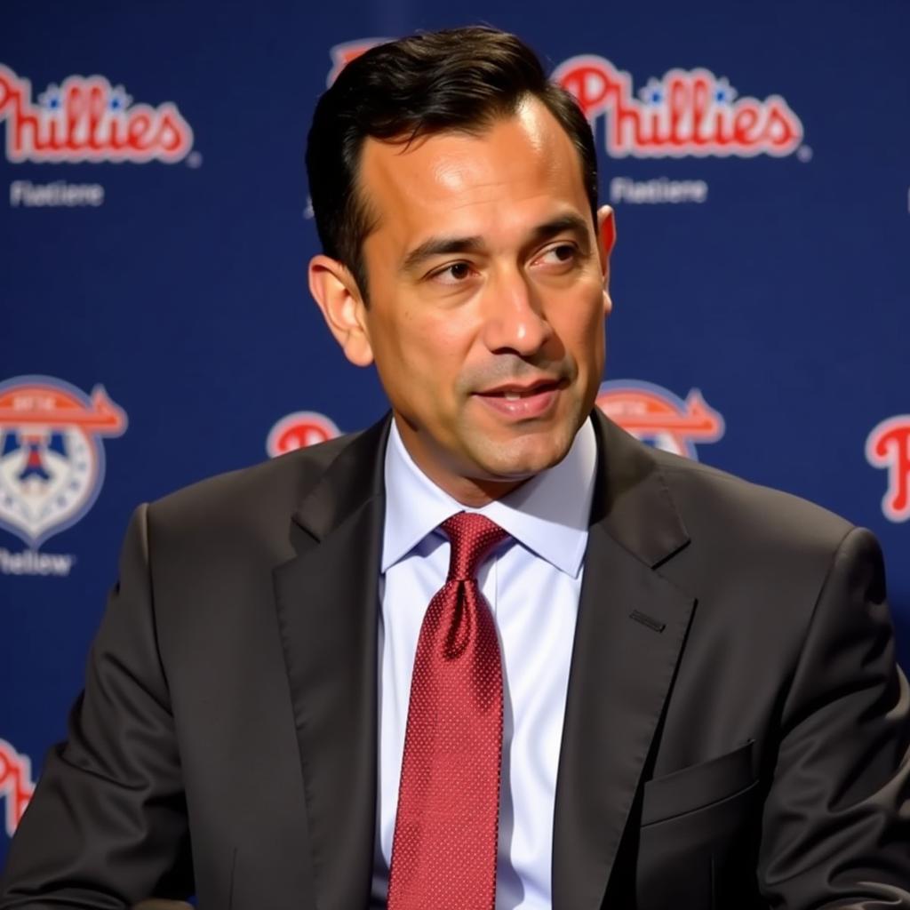 Ruben Amaro Jr. as Phillies General Manager