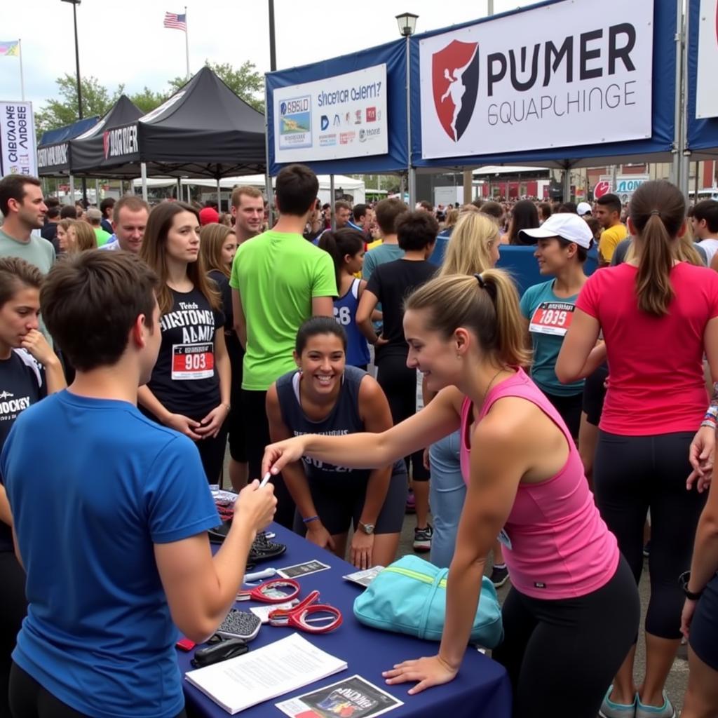 Building Community through Runner Giveaways