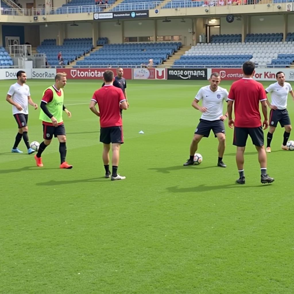 Santiago 42 Passing Drills