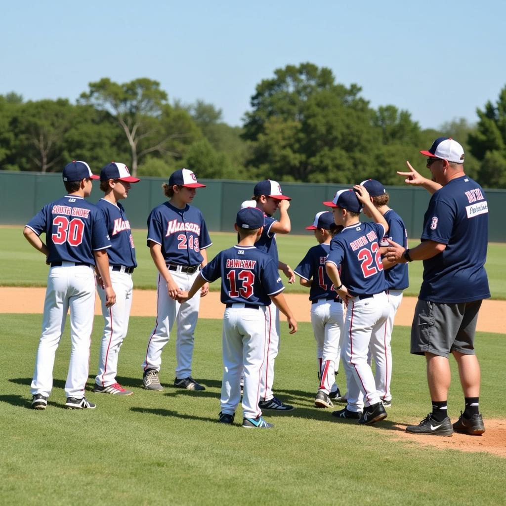 South Shore Patriots Baseball Practice