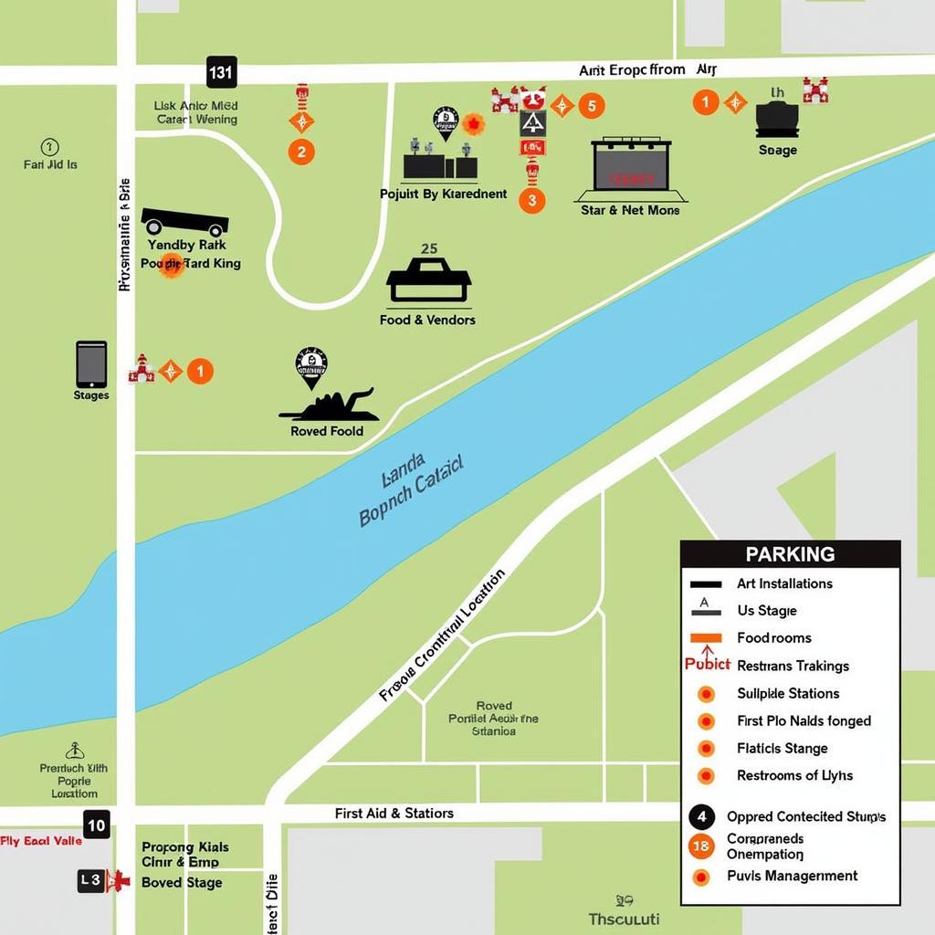 Map of Spirit Festival Providence RI 2024