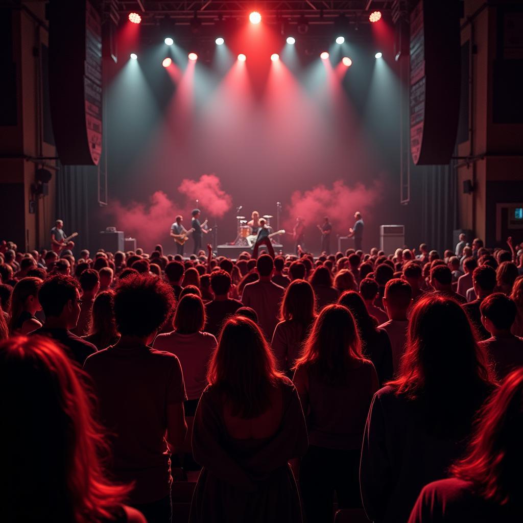 Concert-Goers Enjoying Live Music in St. Louis, July 2024