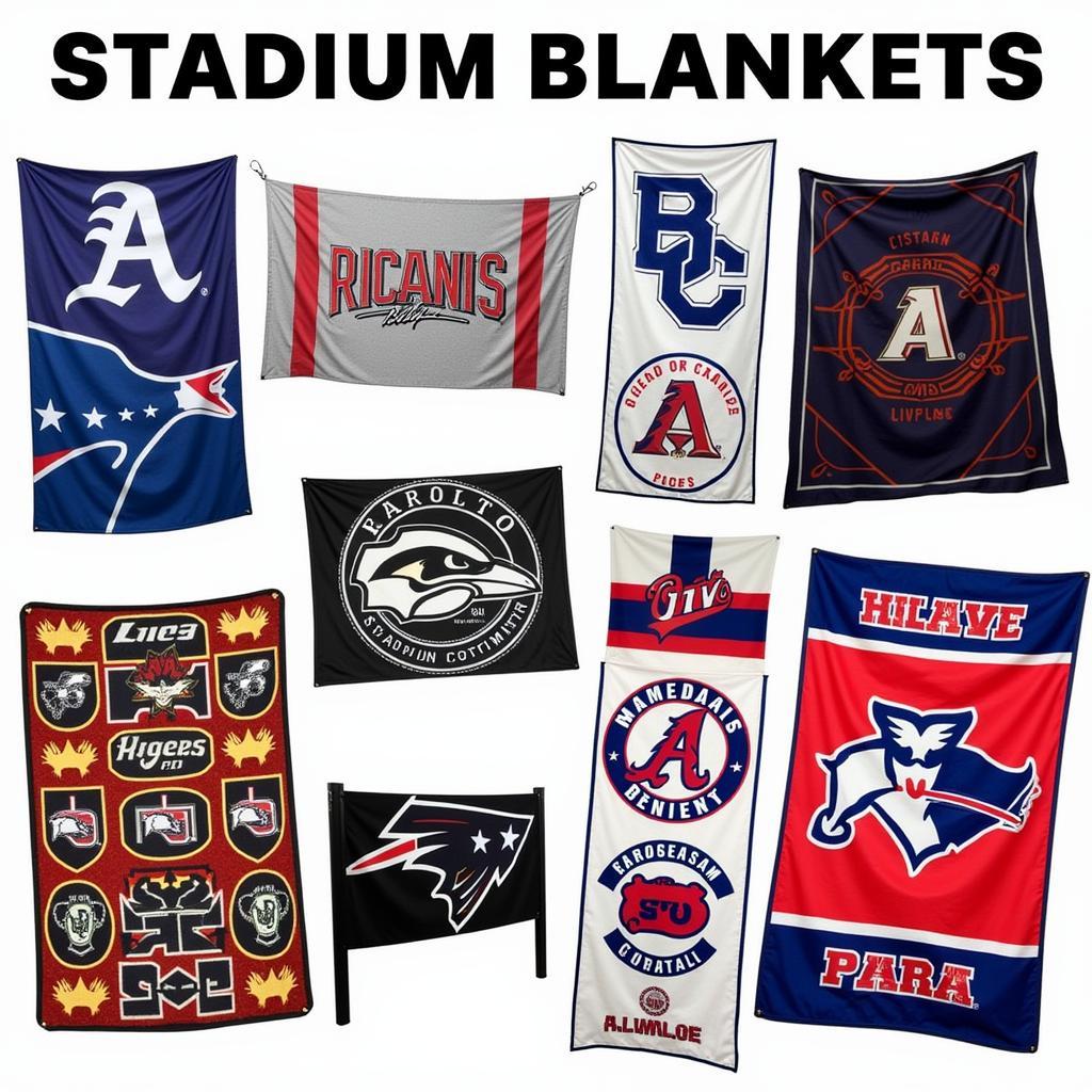 Stadium Blanket Fundraiser Design Ideas