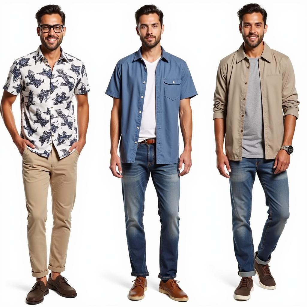 Different ways to style an Airplane Hawaiian Shirt