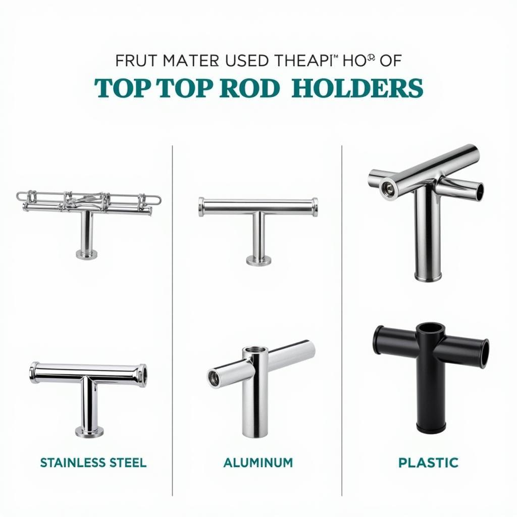 Materials Used in T Top Rod Holders