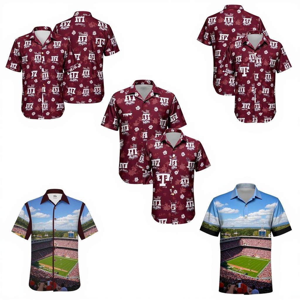 Texas A&M Hawaiian Shirts Available from Online Retailers