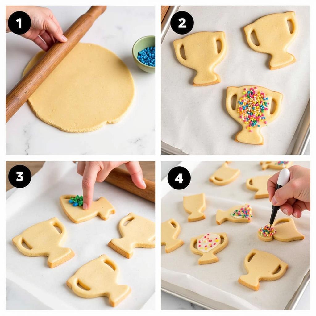 Trophy Cookies Baking and Decorating Tips