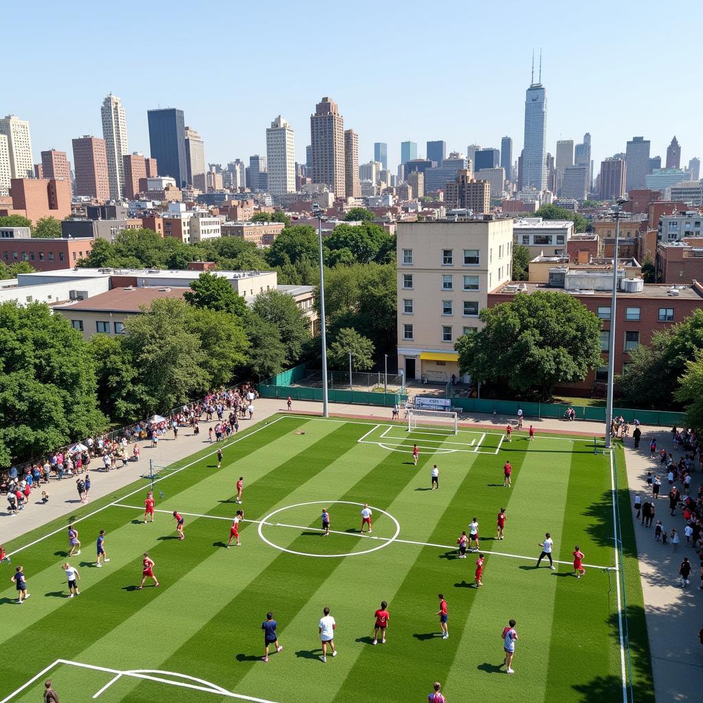 Football Field in TS Queens NY