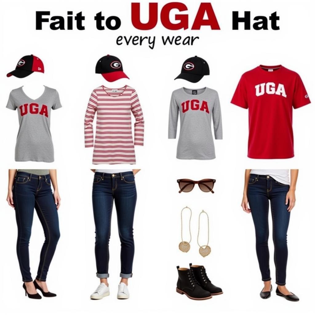 UGA Hat Everyday Style Inspiration