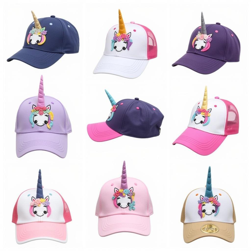 Unicorn Baseball Hat Styles