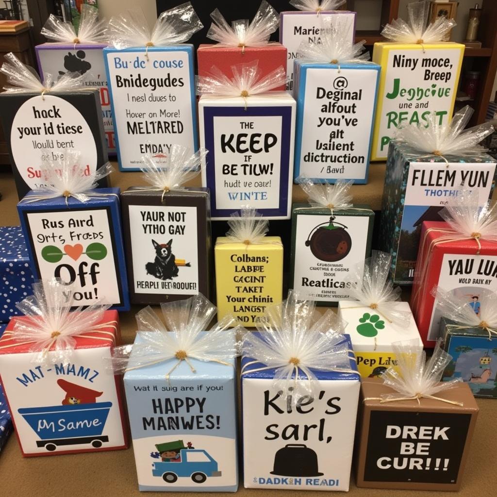 Unique Novelty Signs for Gift-Giving