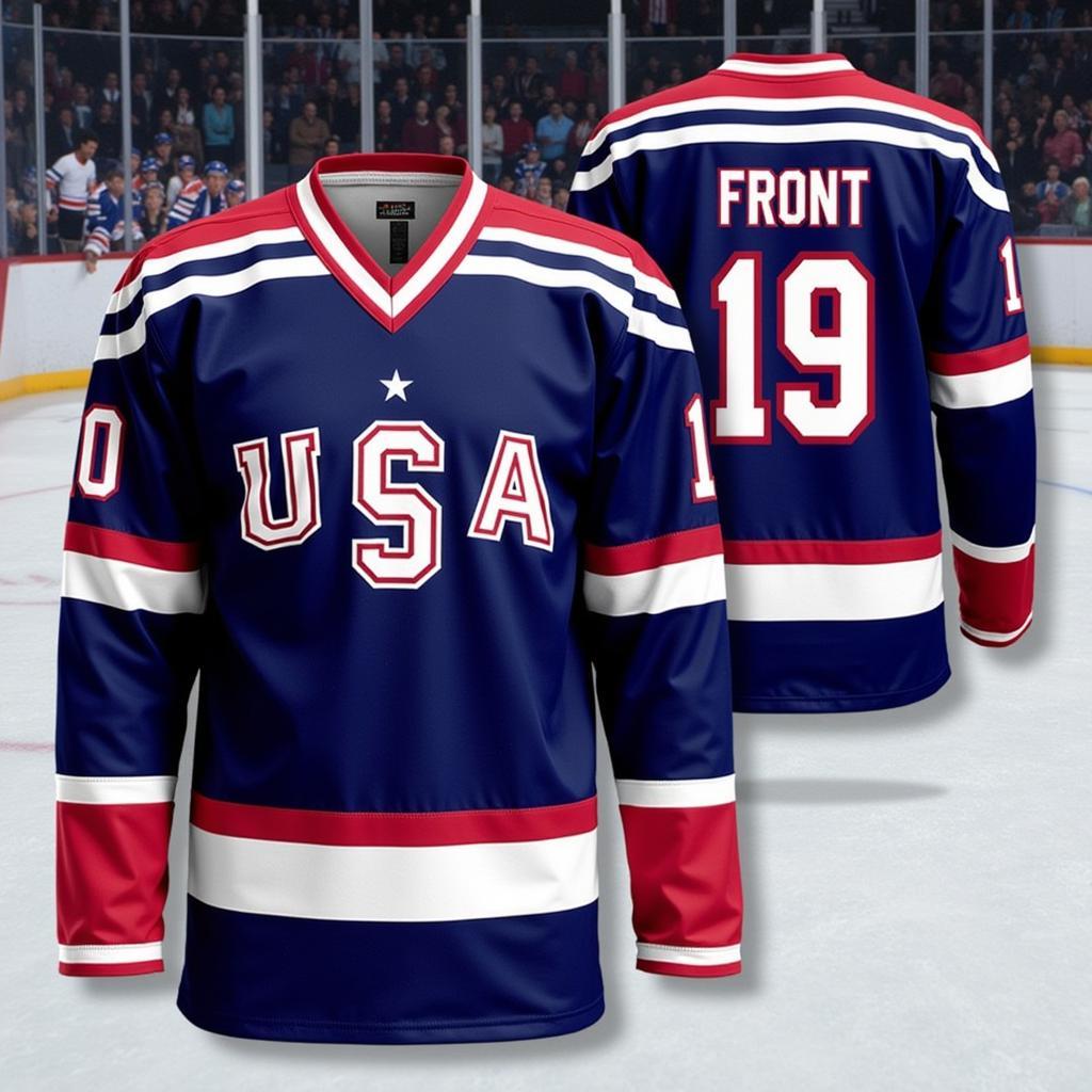 USA 1980 Miracle on Ice Hockey Jersey