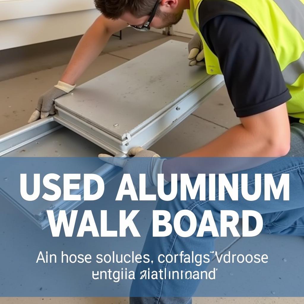 Inspecting a Used Aluminum Walk Board