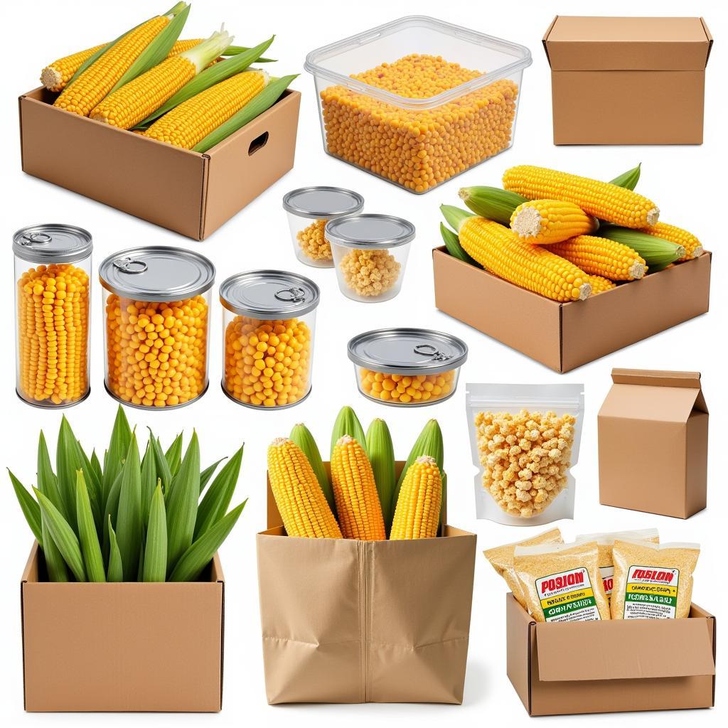 Different Packaging Options for Corn Products