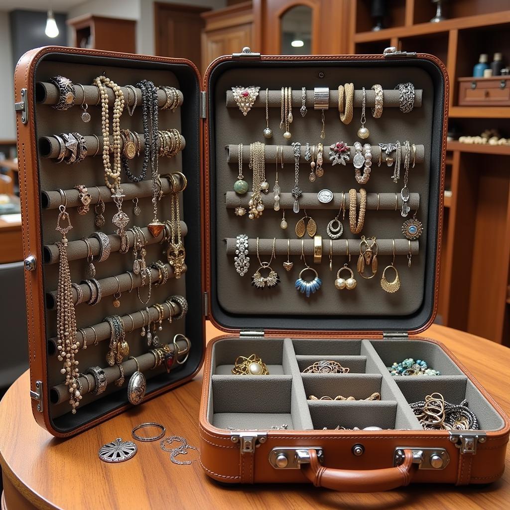 Organized Western Jewelry Travel Case