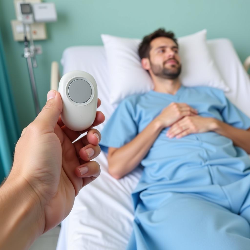 Wireless Ring for Assistance Bell in Hospital Setting