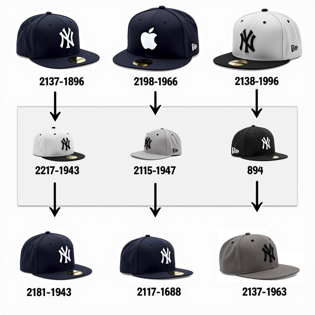 Yankees Hat with Apple Evolution